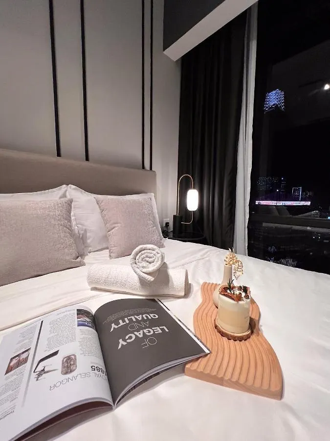 Apartament Infinity Pool Kl View Axon Residence Bukit Bintang Iconique Kuala Lumpur Malezja