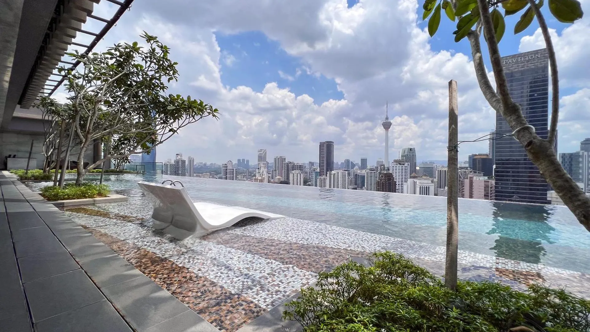 Apartament Infinity Pool Kl View Axon Residence Bukit Bintang Iconique Kuala Lumpur Malezja