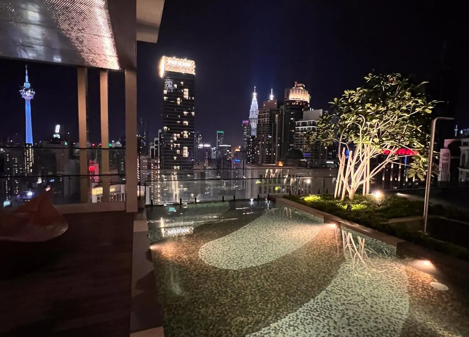 Daire Infinity Pool Kl View Axon Residence Bukit Bintang Iconique Kuala Lumpur